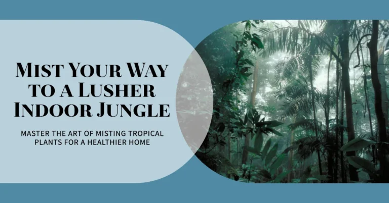 Misting Tropical Plants