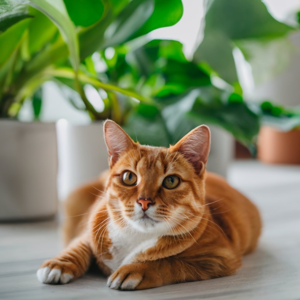 tropical-plant-pet-safety-cat