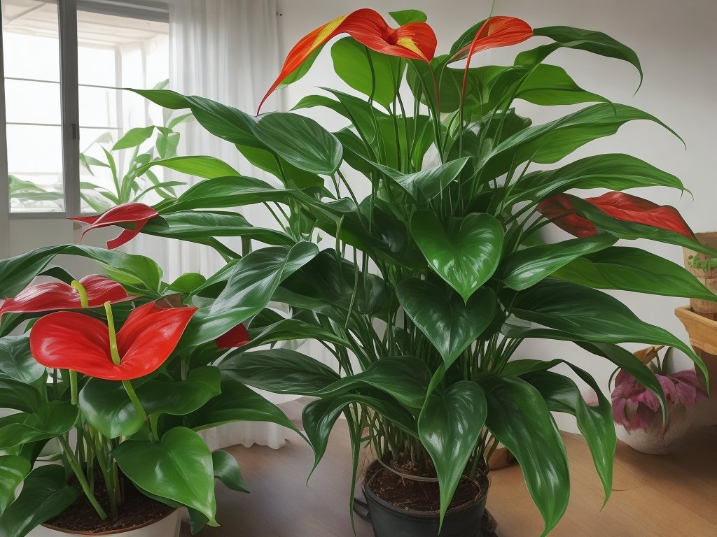 Anthurium bloom