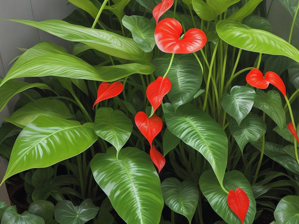 Anthurium Blooms