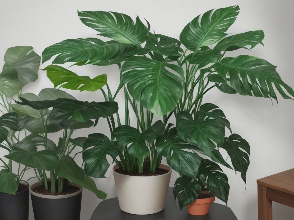 Clean Monstera Leaves