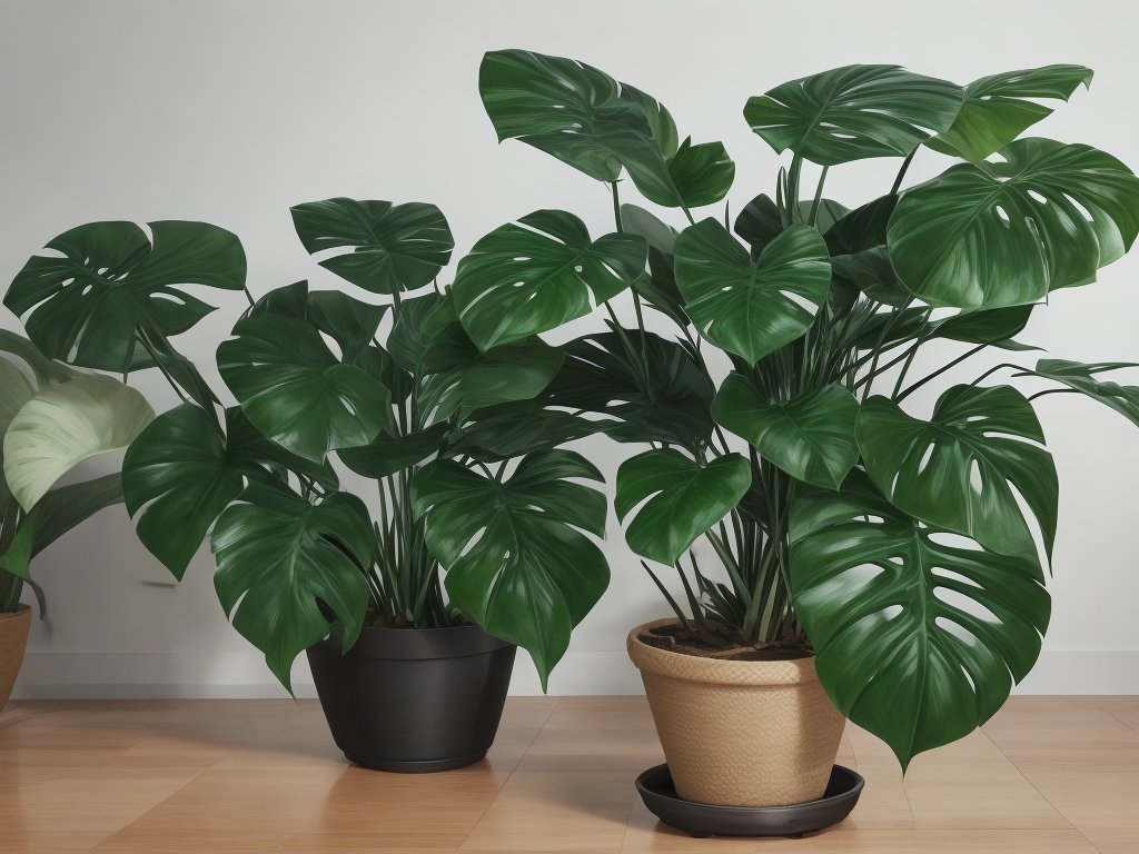 Clean Monstera Leaves