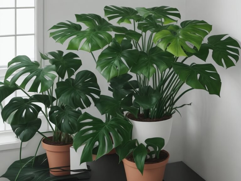 Cold Monstera Plant.