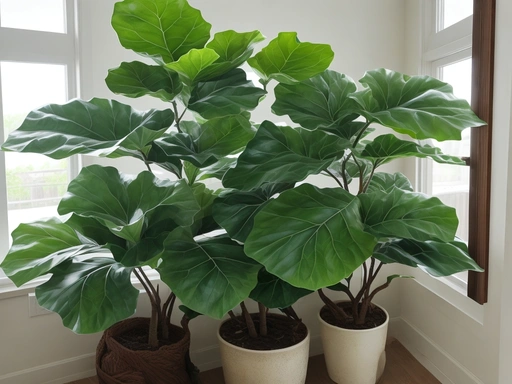 Fiddle-leaf fig repotting