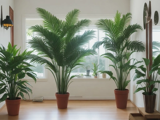 Green plant in pot