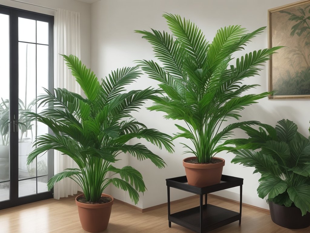 Green plant.