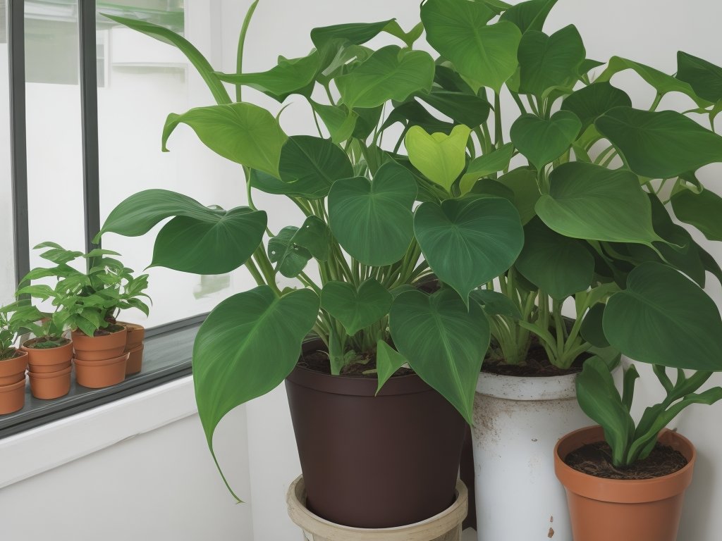 Growing plant