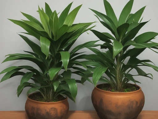Healthy Marginata Plant.