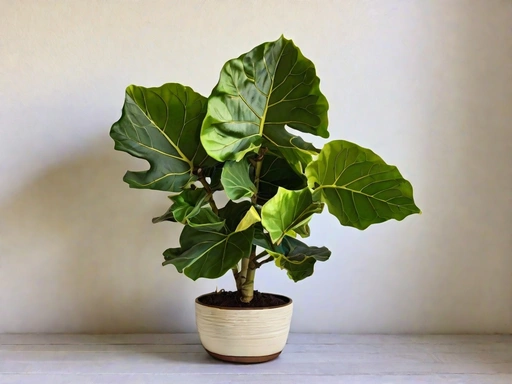 Lush Fiddle-leaf Fig.