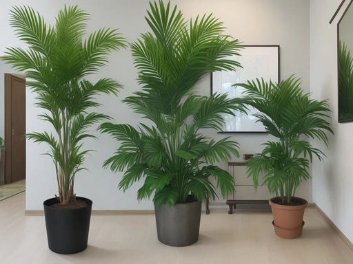 Lush green foliage.