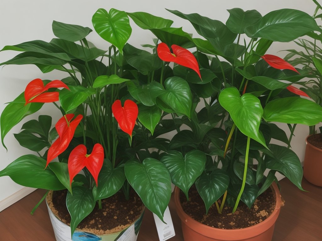 Potted Anthurium
