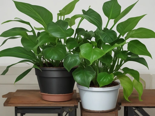 Pruned Philodendron