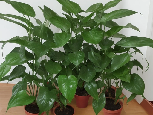 Red Blooming Anthurium