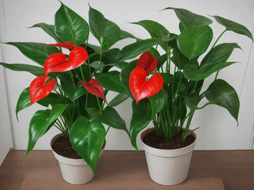 Vibrant Anthuriums