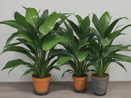 Vibrant tropical foliage.